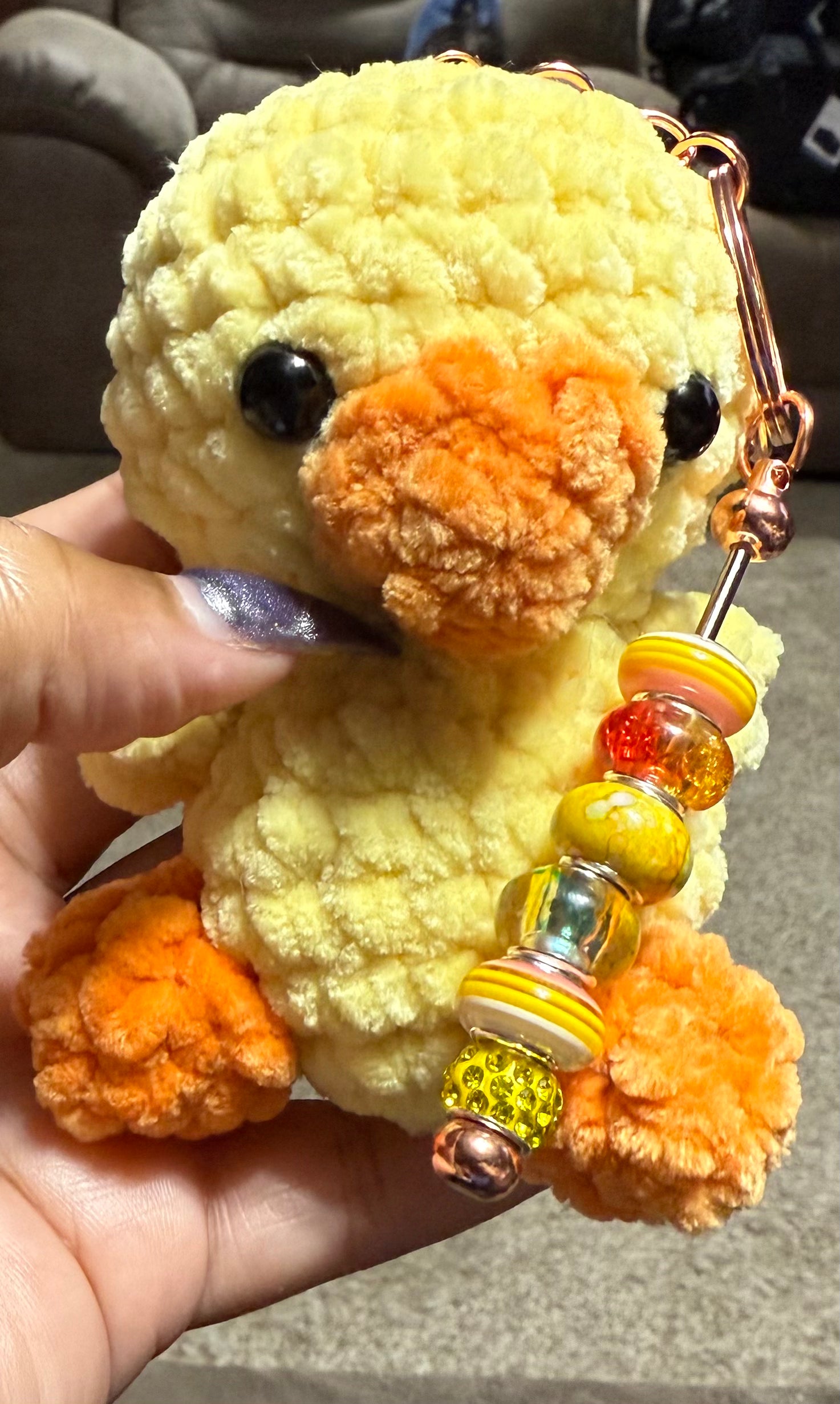 Crochet Ducky Keychain (Copy)
