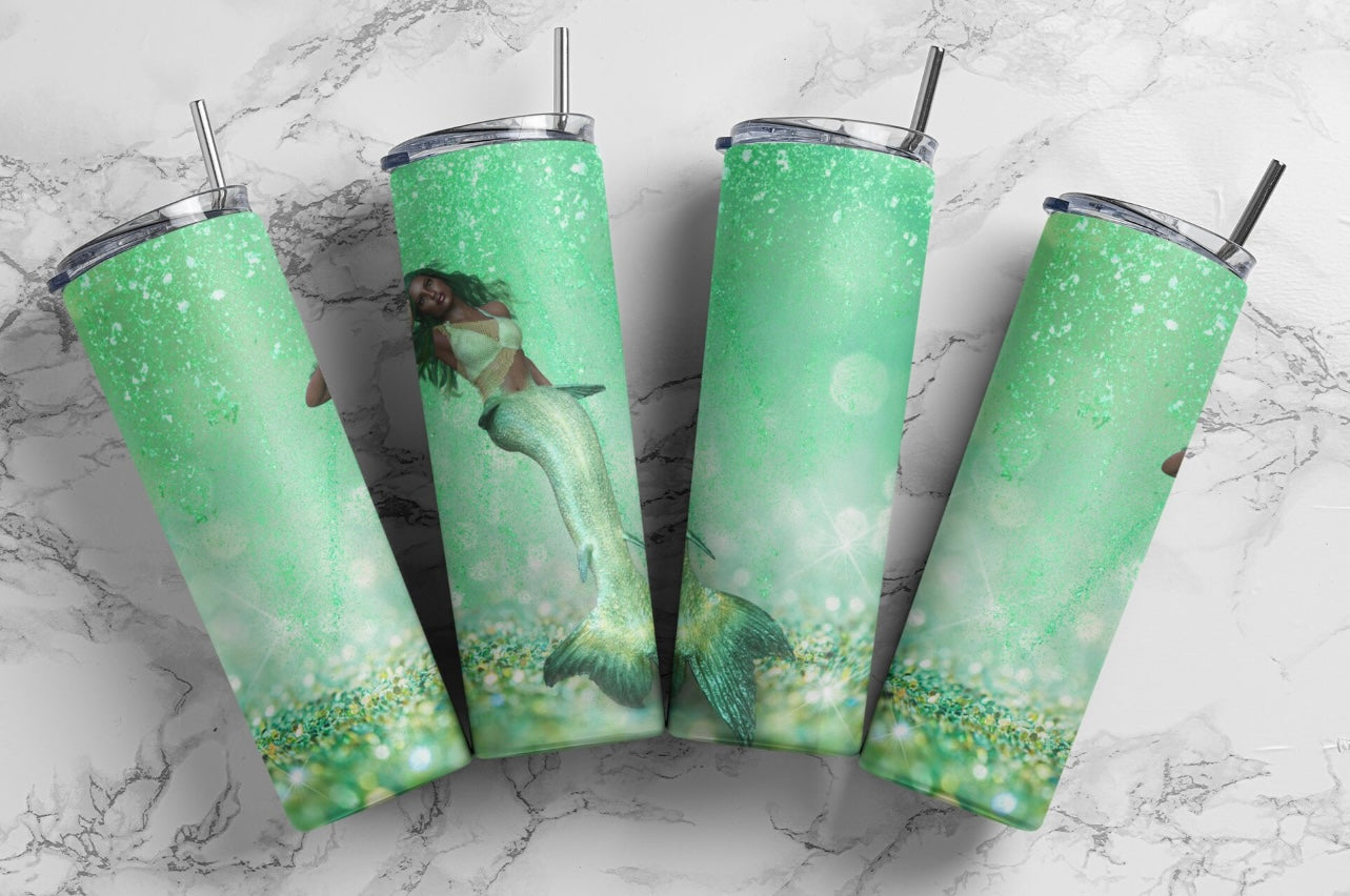 Lil Mermaid Tumblers-20 oz