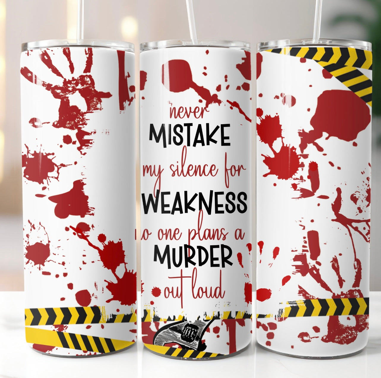 Never Mistake Tumblers-20 oz